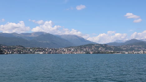 Sailing-on-Lake-Lugano.-Lugano,-Ticino-canton,-Switzerland