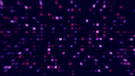 Abstrakter-Hintergrund---Neongitter-Symphonie:-Leuchtende-Abstrakte-Violette-Muster