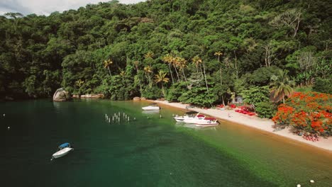 Big-island-Ilha-Grande-beach-Angra-dos-Reis,-Rio-de-Janeiro,-Brazil