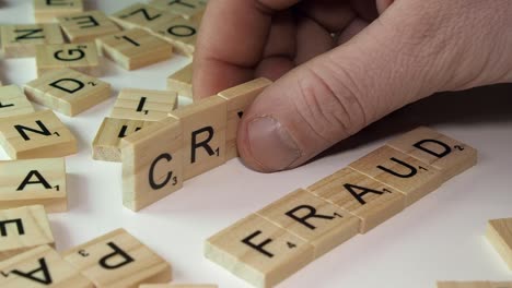 Nahaufnahme-Der-Wörter-„Krypto“-Und-„Betrug“-Werden-Mithilfe-Von-Scrabble-Buchstabensteinen-Gebildet