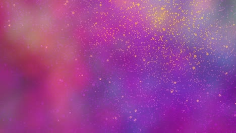 Orange-Purple-Abstract-Fluid-Background-with-floating-colorful-dust-and-glitter