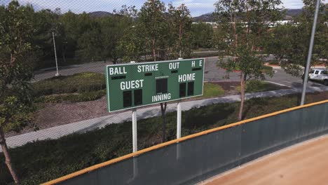 Electronic-Scoreboard-at-Baseball-Field