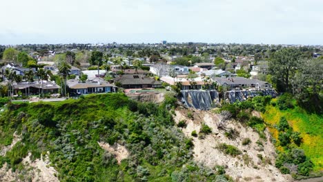 Newport-Beach-California-Landslide---Aerial-Drone-View-in-HD-and-4K