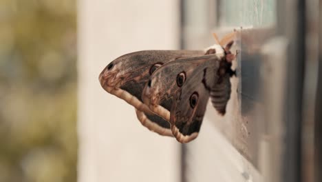 Bunte-Schmetterlingsfähre-Steht-Auf-Einer-Oberfläche
