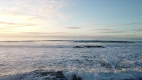 Drone-Shot-of-the-Waves-along-Pescadero-State-Beach