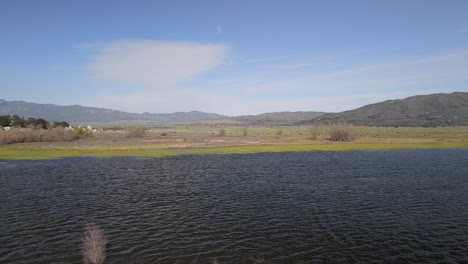 Lake-Henshaw,-Reservoir-In-Palomar-Mountain,-California,-USA