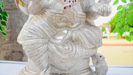 silver-god-Ganesh-idol-bottom-to-top-view