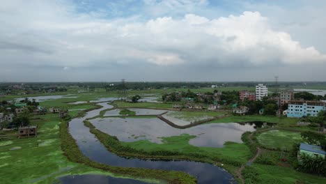 Industrial-Black-Water-Spilled-on-Land-Polluting-Areas