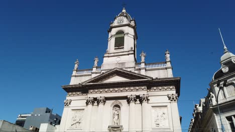 Basílica-San-José-De-Flores-Hito-Urbano-Centro-Religioso-Histórico,-Ciudad-Argentina-De-Buenos-Aires,-Ciudad-Natal-Del-Papa-Francisco,-Líder-Cristiano