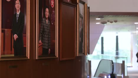 A-hallway-inside-the-Legislative-Council-building-and-near-the-chamber-where-Hong-Kong-Chief-Executive-John-Lee-Ka-chiu-speaks-for-the-first-time-during-a-question-and-answer-session-in-Hong-Kong