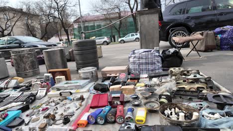 Flea-market-second-hand-electronics-books-Chisinau-Republic-of-Moldova