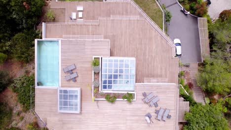 Luxurious-Villa-with-Rooftop-Pool-and-Glass-Skylights---Top-View