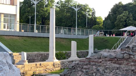 Teil-Des-Forum-Romanum-Von-Philippopolis