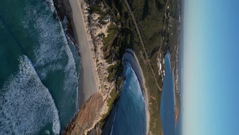 Luftaufnahme-Von-Salmon-Beach-Und-Blue-Heaven-Beach-In-Esperance-Aeria