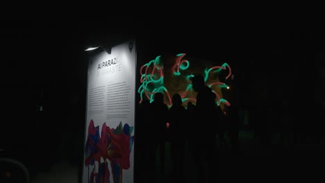 Ai-Parasites-Art,-Lichterfestival-Zagreb