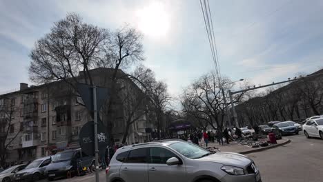 Chisinau-Moldova-lokomotiv-flea-second-hand-market-people-selling-on-the-street