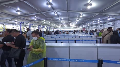 Oversea-buyers-registration-hall-at-Canton-Fair-2024-in-Guangzhou,-China