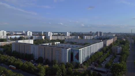 Apartment-blocks,-residential-area-high-rise-buildings