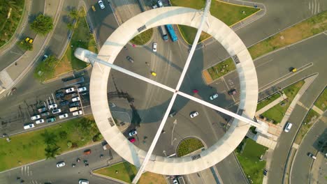 Aerial-view-of-Biswa-Bangla-gate-or-Kolkata-Gate-on-the-main-arterial-road