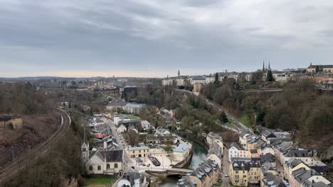 Luxemburg-Altstadt-Stadt-Und-Flussblick