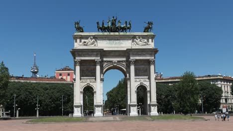 Friedensbogen,-Mailand,-Italien