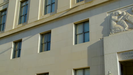 Ein-Südeingang-Der-Federal-Trade-Commission-In-Washington-D.C.