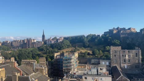 Edinburgh-city-and-Arthurs-seat-view-from