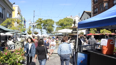 Famous-Federal-Hill-town-market-with-people-enjoying-summer-weather-and-shopping