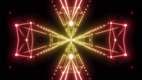 Roter-Laserstrahl,-VJ-Loop-animierter-Hintergrund-Für-4K-Visuals