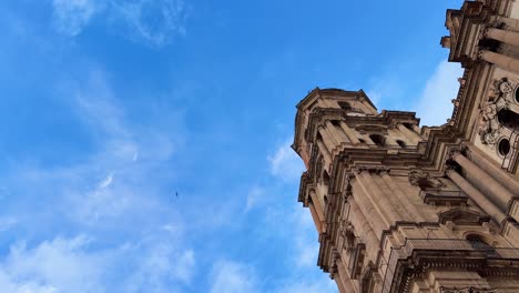 Malaga-cathedral-catholic-religious-building-in-south-Spain-Costa-del-Sol