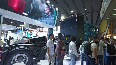 EV-truck-display-at-the-Canton-fair-international-import-and-export-fair