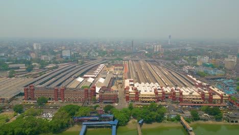 Aerial-view-of-Howrah-railway-station-Day-and-Night