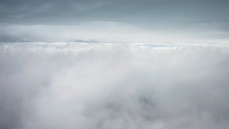 Flying-above-white-clouds