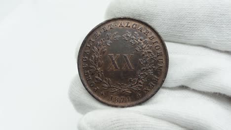 Old-Coins.-Portuguese-Copper-Coin-28