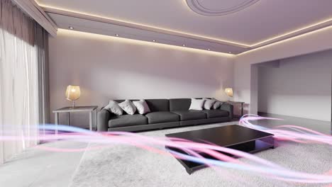 Modernes-Wohnzimmerstudio-In-Einer-Wohnung-Mit-Energiefluss-Um-Die-Couch-Im-3D-Rendering-Animations-Innendesign-Konzept