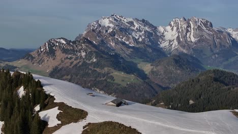 Panoramablick-Auf-Amden,-Schweiz