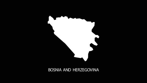 Digital-revealing-and-zoom-in-on-Bosnia-and-Herzegovina-Country-Alpha-video-with-Country-Name-revealing-Video-|-Bosnia-and-Herzegovina-country-Map-and-title-revealing-alpha-video-for-editing-template