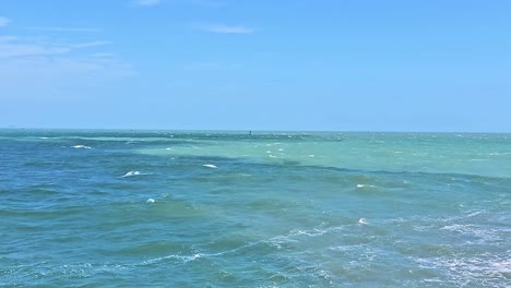 Statische-Ansicht-Des-Wassers-Von-Cocoa-Beach,-Florida