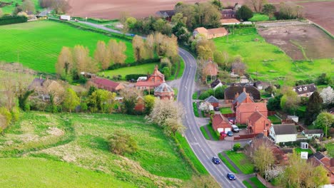 Aerial-drone-footage-of-a-small-Lincolnshire-village-called-Burwell-in-the-UK