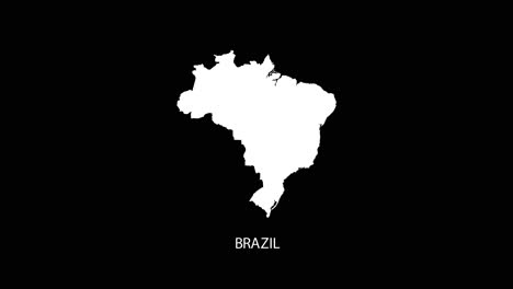Digital-revealing-and-zooming-in-on-Brazil-Country-Map-Alpha-video-with-Country-Name-revealing-background-|-Brazil-country-Map-and-title-revealing-alpha-video-for-editing-template-conceptual