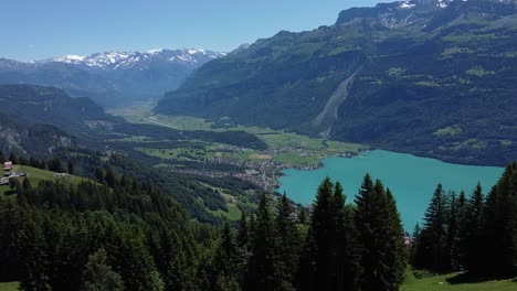 Brienzersee-In-Der-Schweiz-Von-Oben