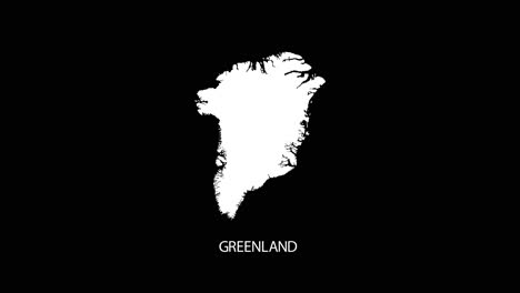 Digital-revealing-and-zooming-in-on-Greenland-Country-Map-Alpha-video-with-Country-Name-revealing-background-|-Greenland-country-Map-and-title-revealing-alpha-video-for-editing-template-conceptual