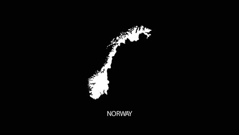 Digital-revealing-and-zooming-in-on-Norway-Country-Map-Alpha-video-with-Country-Name-revealing-background-|-Norway-country-Map-and-title-revealing-alpha-video-for-editing-template-conceptual