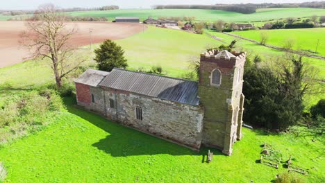 Aerial-drone-footage-of-a-small-Lincolnshire-village-called-Burwell-in-the-UK