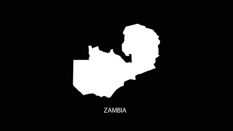 Digital-revealing-and-zooming-in-on-Zambia-Country-Map-Alpha-video-with-Country-Name-revealing-background-|-Zambia-country-Map-and-title-revealing-alpha-video-for-editing-template-conceptual