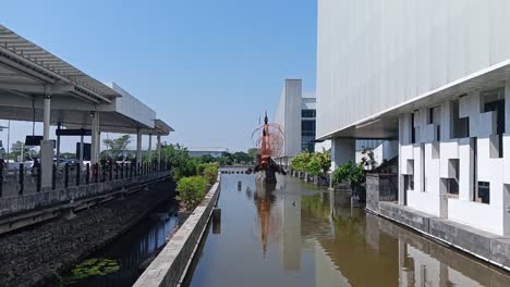 Flughafen-Von-Semarang,-Teil-Der-Angkasa-Pura-Company