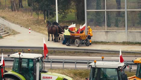 Farmers'-protest-in-Europe-in-Poland