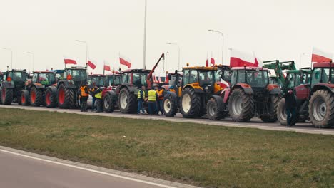 Farmers'-protest-in-Europe-in-Poland