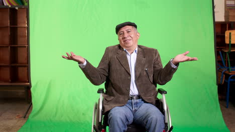 general-shot-of-elderly-man-in-wheelchair