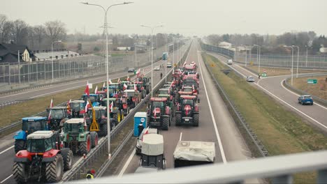 Farmers'-protest-in-Europe-in-Poland